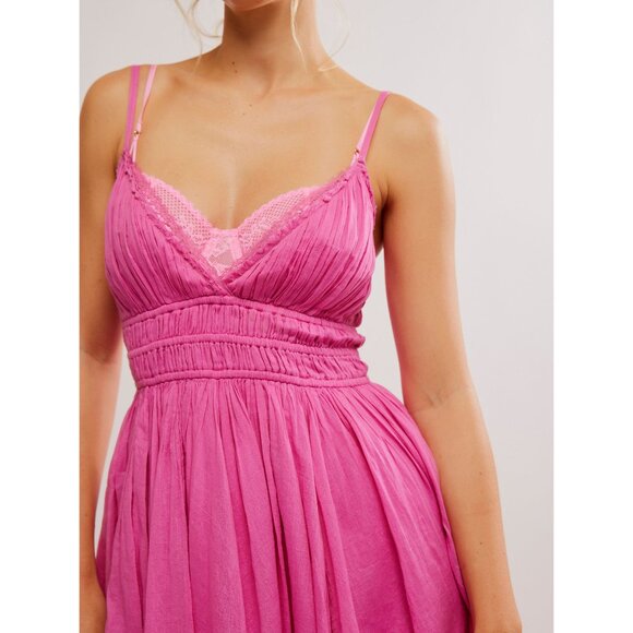 Free People Pink Asymmetrical Dress - Picture 2 of 12
